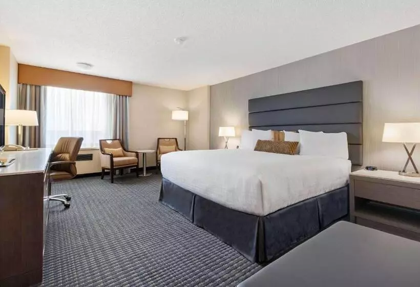 اتاق استاندارد با تخت بزرگ برای معلولان, Best Western Premier Calgary Plaza Hotel & Conference Centre