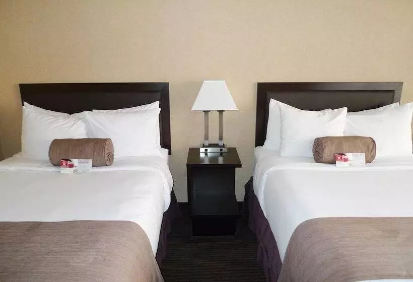 اتاق استاندارد با 2 تخت دوبل, Ramada Plaza By Wyndham Calgary Downtown