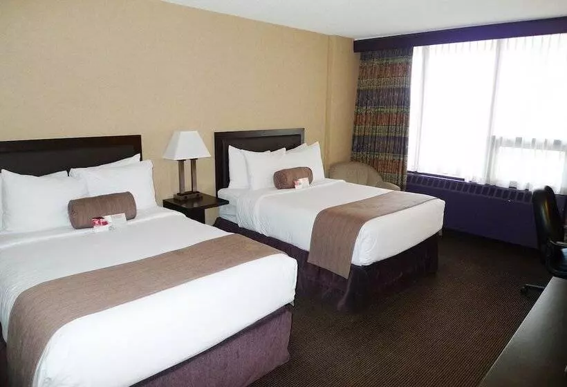 اتاق استاندارد با 2 تخت دوبل, Ramada Plaza By Wyndham Calgary Downtown