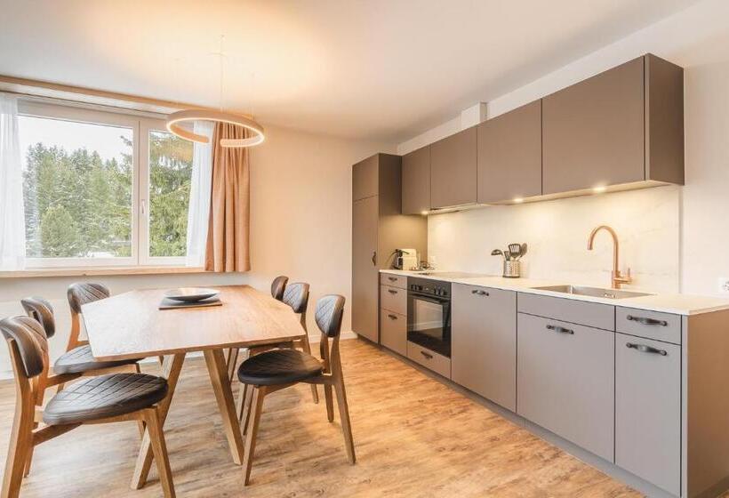 带3个卧室的公寓, Alpensonne Panoramazimmer & Restaurant