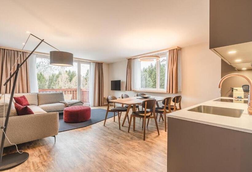 带3个卧室的公寓, Alpensonne Panoramazimmer & Restaurant