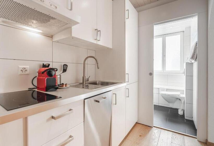 带1个卧室带观景的公寓, Alpensonne Panoramazimmer & Restaurant