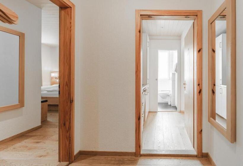 带1个卧室带观景的公寓, Alpensonne Panoramazimmer & Restaurant