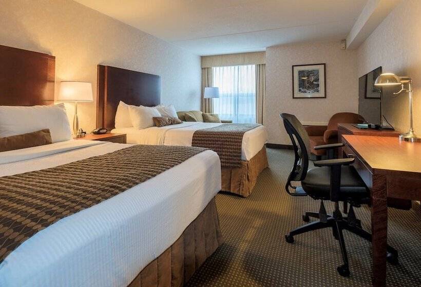 غرفه قياسيه سريرين مزدوجين, Best Western Plus Otonabee Inn