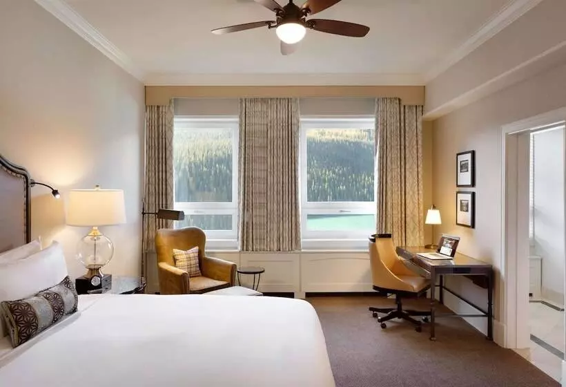 اتاق لوکس با چشم‌انداز دریاچه, Fairmont Chateau Lake Louise