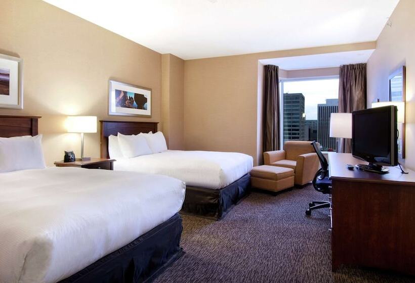 ２ダブルベッドのスタンダードルーム, Hilton Saint John