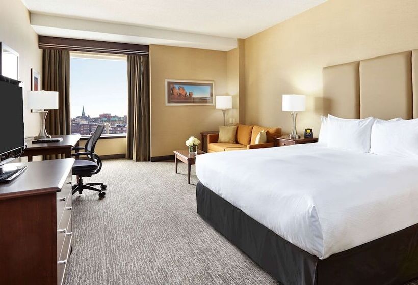 전망 스탠다드 룸 더블 침대, Hilton Saint John