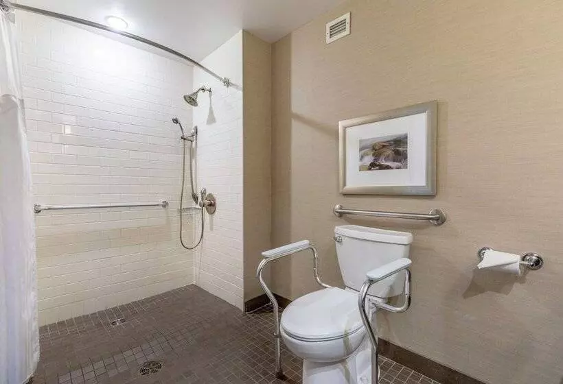 景色の見えるダブルベッドスタンダードルーム, Hilton Saint John