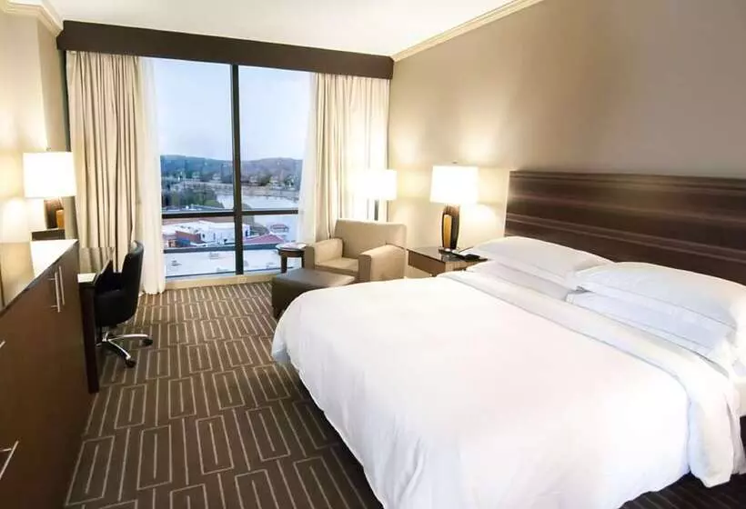 キングサイズベッドのクラブルーム, Hilton Saint John