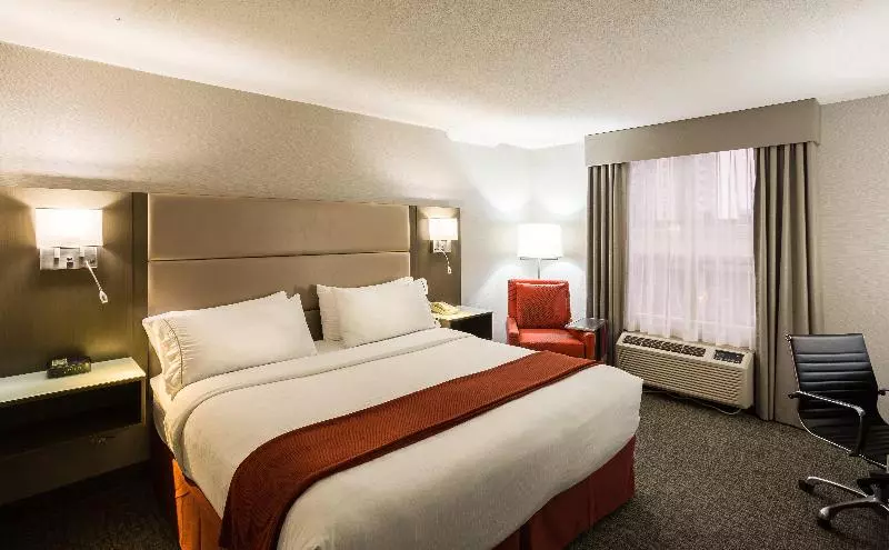 キングサイズベッドのスタンダードルーム, Holiday Inn Express Vancouvermetrotown