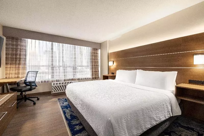 キングサイズベッドのスタンダードルーム, Holiday Inn Express Vancouvermetrotown