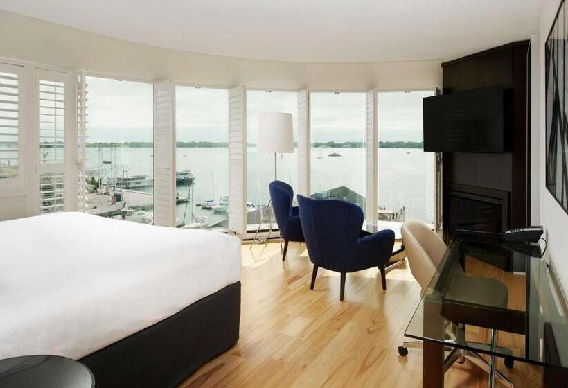 اتاق پریمیوم با چشم‌انداز دریاچه, Radisson Blu Toronto Downtown