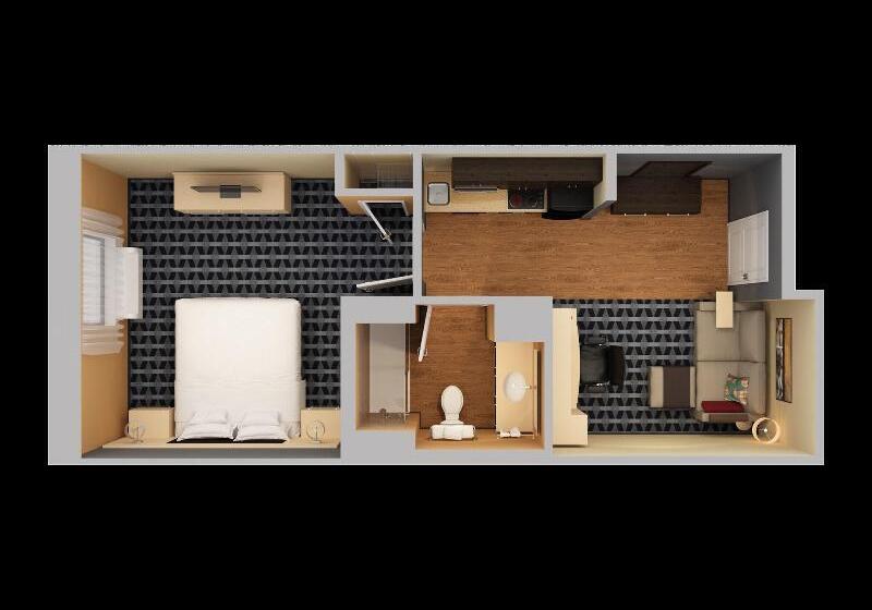 جناح سرير كينج, Towneplace Suites By Marriott London