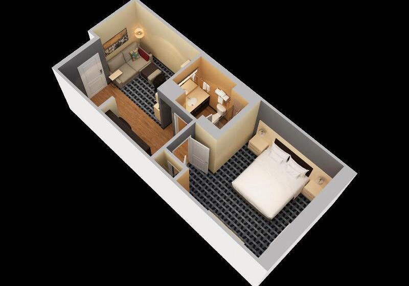 جناح سرير كينج, Towneplace Suites By Marriott London