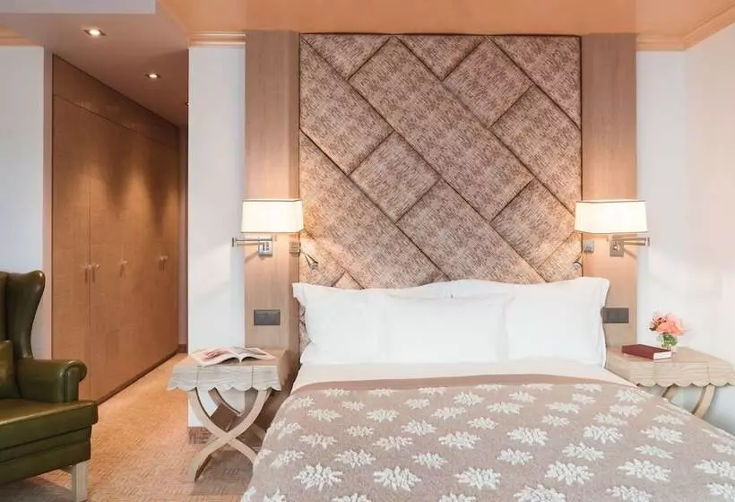 デラックスルーム, Tschuggen Grand Hotel   The Leading Hotels Of The World