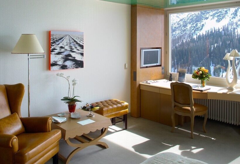 デラックスルーム, Tschuggen Grand Hotel   The Leading Hotels Of The World