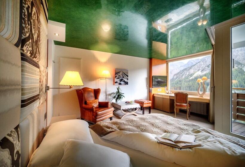 デラックスルーム, Tschuggen Grand Hotel   The Leading Hotels Of The World