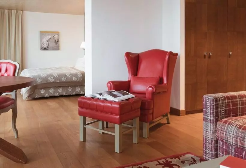 Sviitti, Tschuggen Grand Hotel   The Leading Hotels Of The World