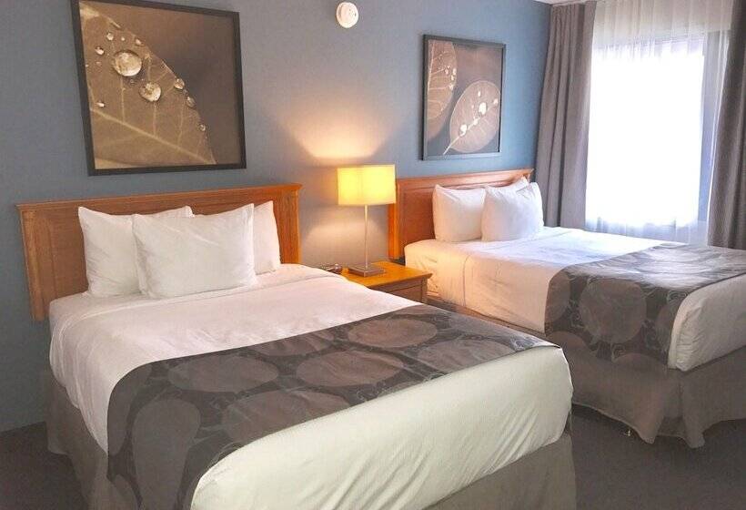 ２ダブルベッドのスタンダードルーム, Quality Inn Rouynnoranda