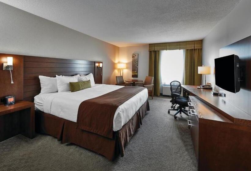 キングサイズベッドのスタンダードルーム, Quality Inn Rouynnoranda