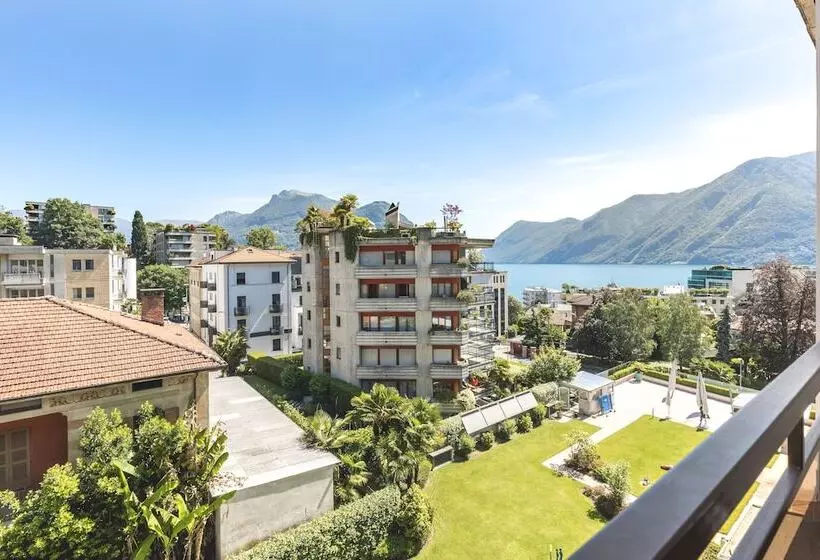 Comfort room with balcony, Delfino Lugano