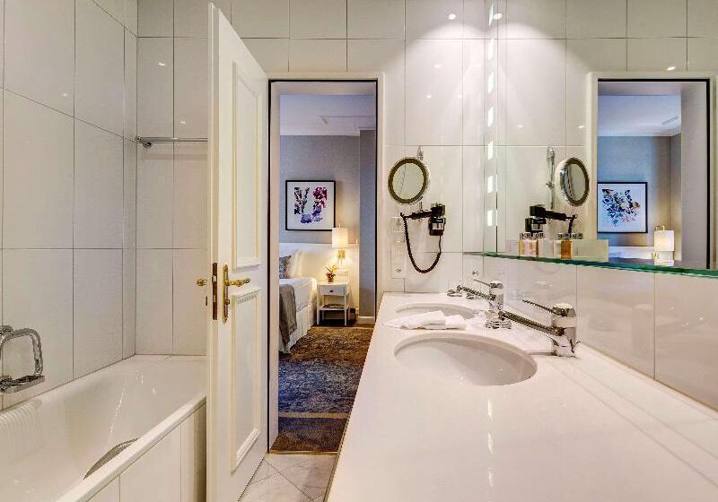 标准间带湖景, Fairmont Le Montreux Palace