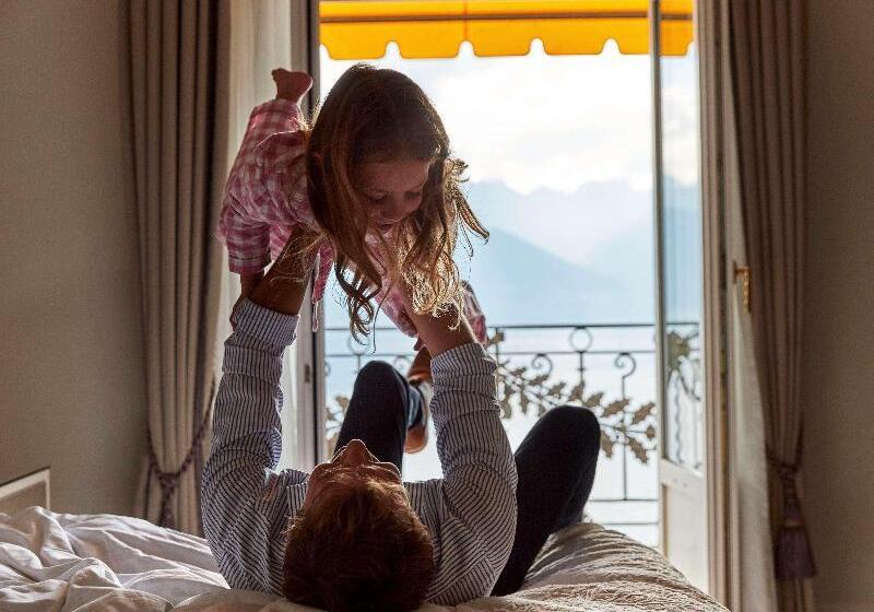 标准间带湖景, Fairmont Le Montreux Palace