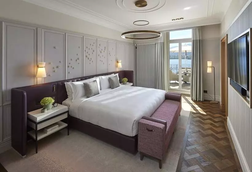 Suite with lake view, Mandarin Oriental Palace, Luzern