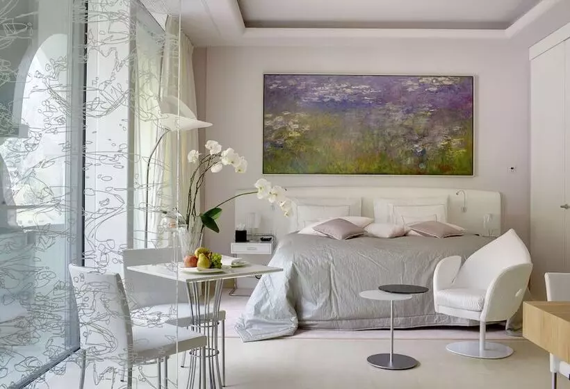 山の見えるジュニアスイート, Park Hotel Vitznau