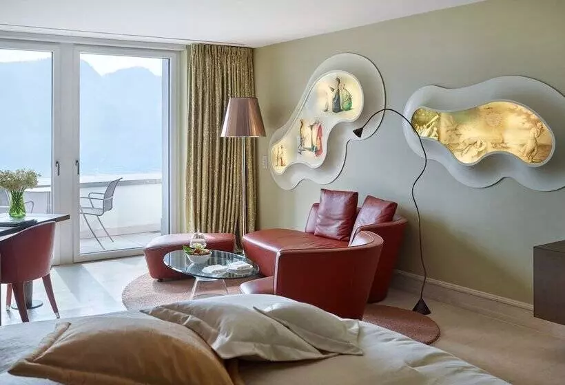 湖の見えるジュニアスイート, Park Hotel Vitznau