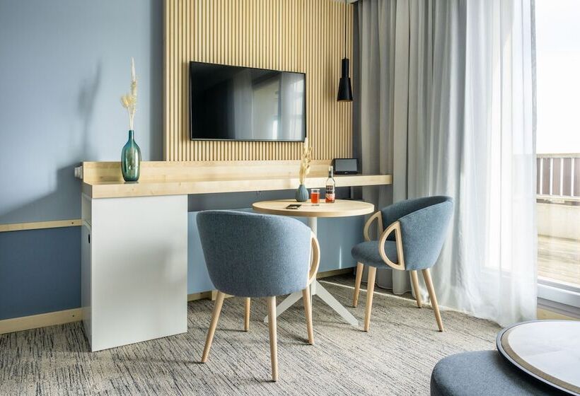 חדר דלוקס נוף לים, Arosa Travemunde