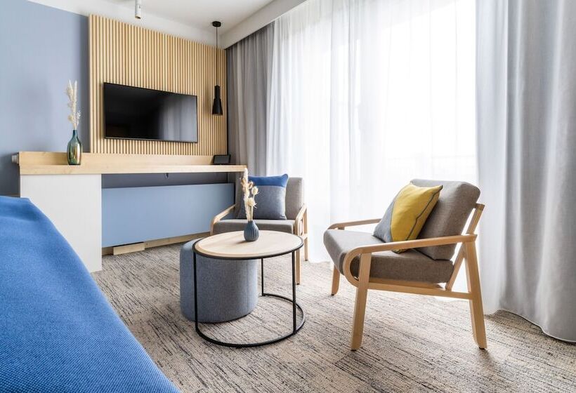 חדר דלוקס נוף לים, Arosa Travemunde