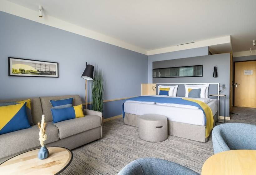 חדר דלוקס נוף לים, Arosa Travemunde