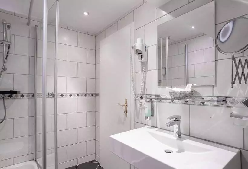 اتاق استاندارد یک نفره, Burghotel Staufenberg