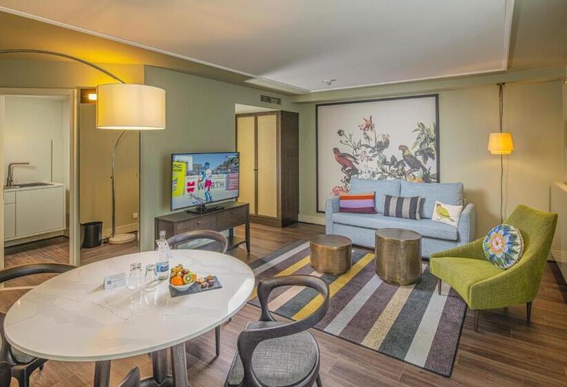 带1个卧室的公寓, Restaurant Erbprinz