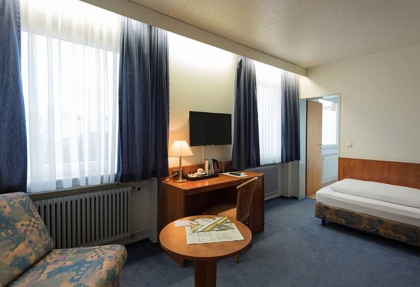 غرفة قياسية فردية, Tagungshotel Höchster Hof