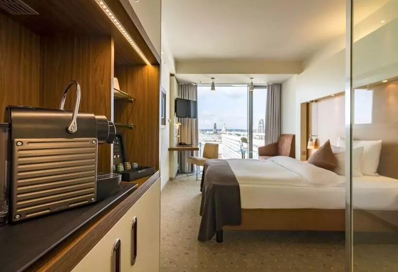 シティビューのデラックスルーム, Barceló Dresden Newa
