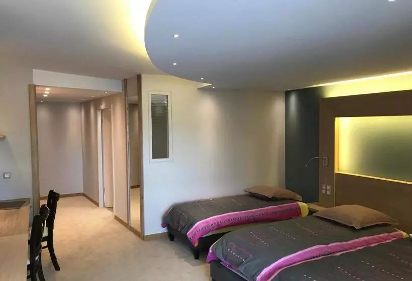 ファミリールーム, Au Soleil, Hôtel Restaurant & Spa