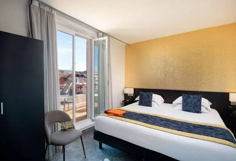 テラス付きデラックスルーム, Best Western Plus Hôtel Massena Nice