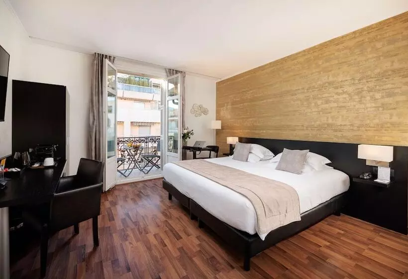 バルコニー付きデラックスルーム, Best Western Plus Hôtel Massena Nice