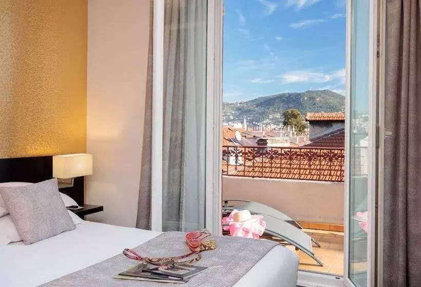 テラス付きデラックスルーム, Best Western Plus Hôtel Massena Nice
