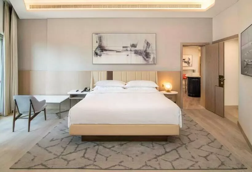 プレシデンシャルスイート２ベッドルーム, Sheraton Abu Dhabi Hotel & Resort