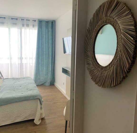 스탠다드 테라스 룸 바다 전망, Beau Rivage