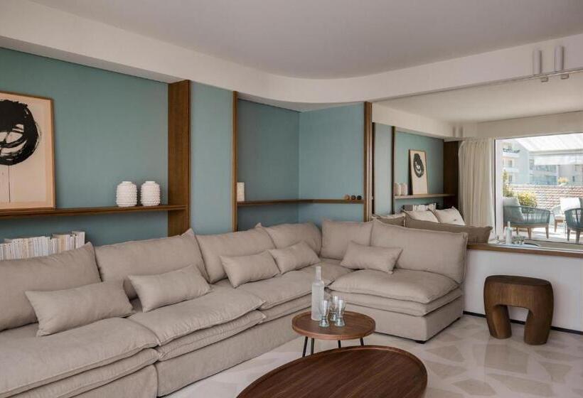 דירת חדר עם טרסה, Hôtel & Spa Belle Plage