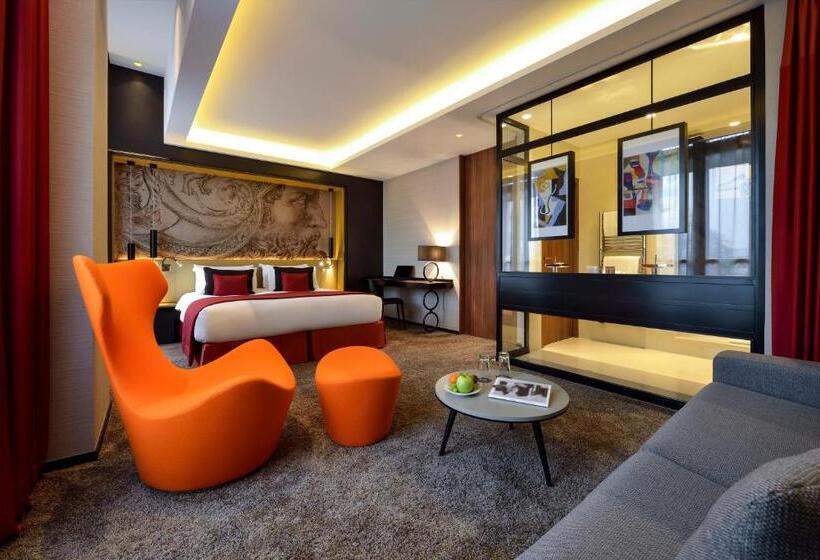 اتاق لوکس با تخت بزرگ, Grand Hotel La Cloche Dijon   Mgallery