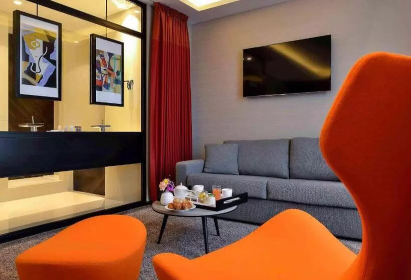 اتاق لوکس با تخت بزرگ, Grand Hotel La Cloche Dijon   Mgallery