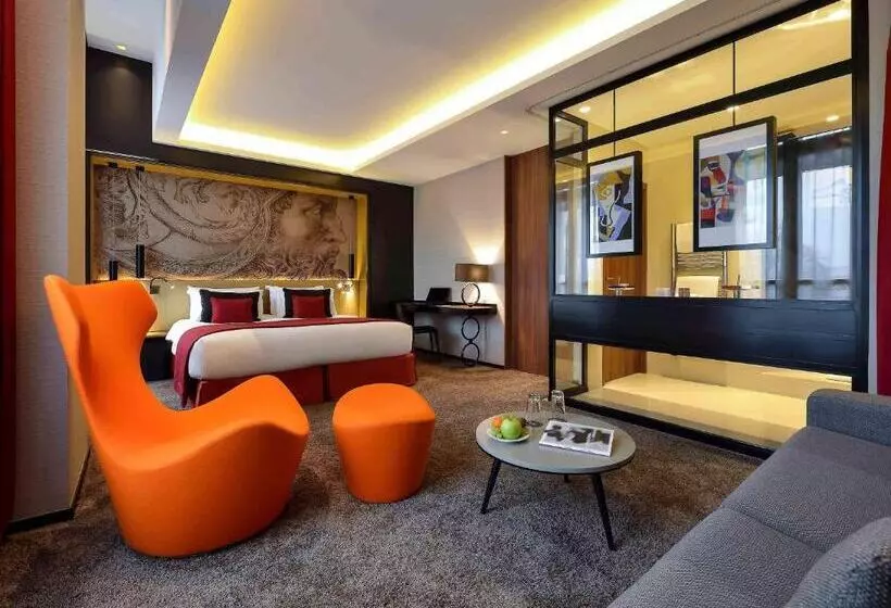 اتاق لوکس با تخت بزرگ, Grand Hotel La Cloche Dijon   Mgallery