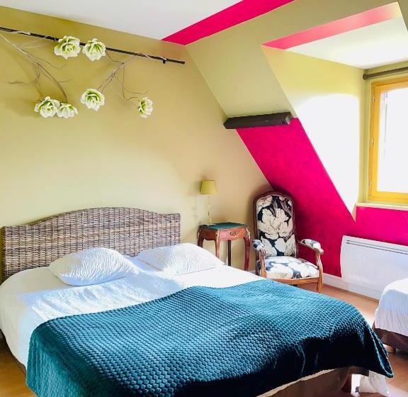 舒适三人间, La Halte Solognote   Hôtel Autonome  Restaurant 15min Parc Fédéral Lamotte