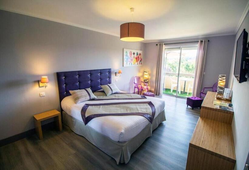 חדר סטנדרט עם מיטת קינג, Restaurant Laborderie