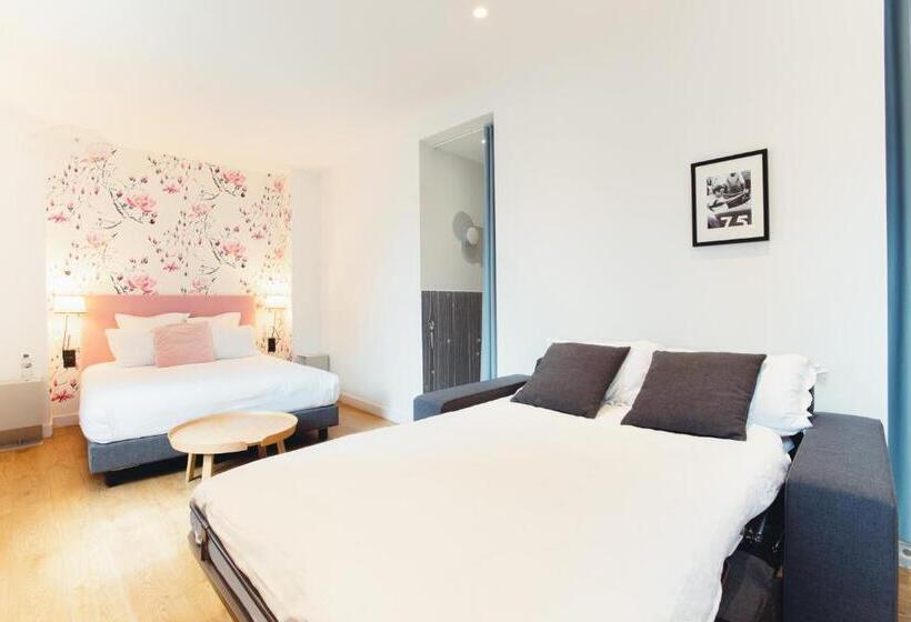 חדר משפחתי, The Originals Boutique, Hôtel Le Lion, Clermontferrand